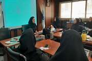 برگزاری جلسه آموزشی با موضوع شیوه زندگی سالم و بازآموزی جوانی جمعیت ویژه مراقبین سلامت در اسلامشهر